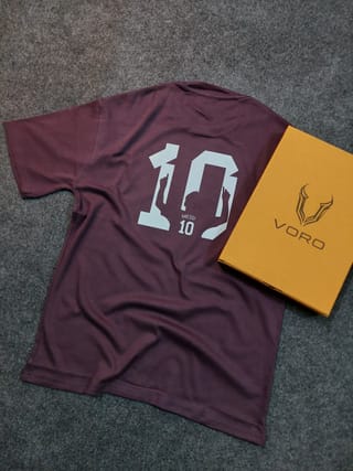 Premium Drop Shoulder Tee – Messi Edition 2