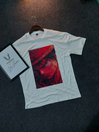 Monkey D. Luffy Inspired Drop Shoulder Tee 2