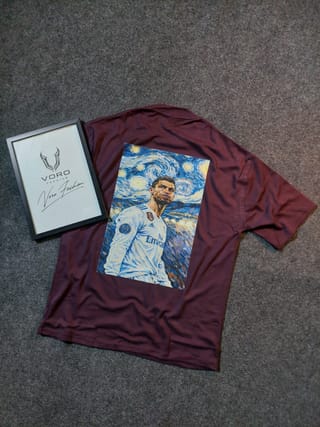 Ronaldo Real Madrid Edition Drop Shoulder Tee 2
