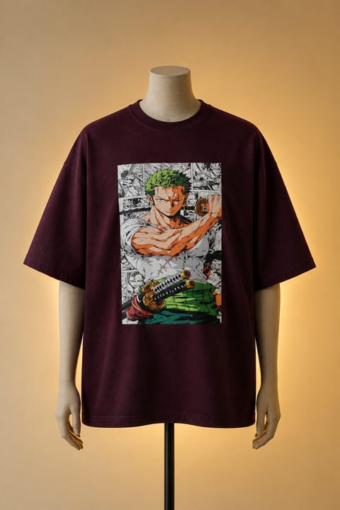 Roronoa Zoro — Swordsman Edition Drop Shoulder Tee