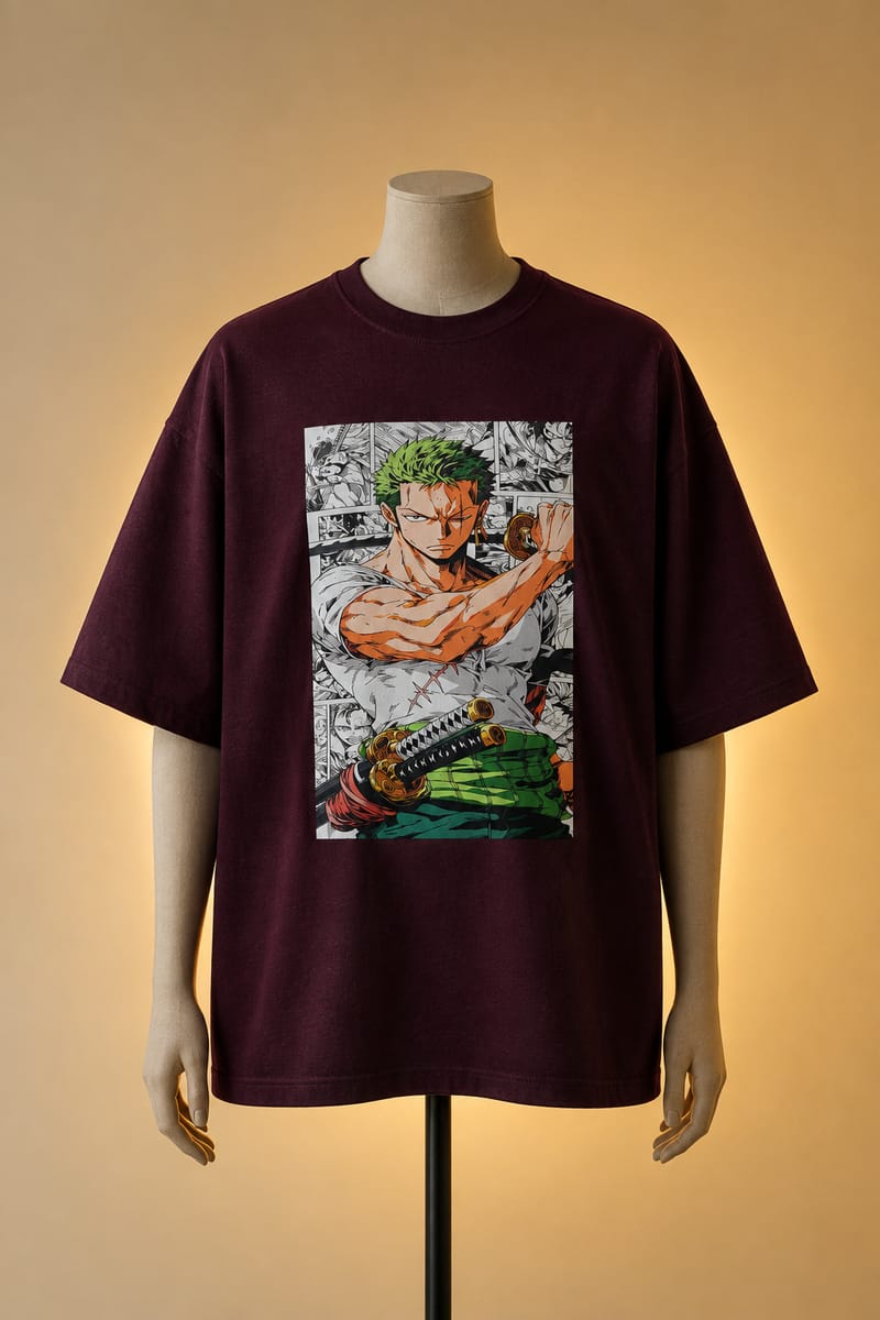 Roronoa Zoro — Swordsman Edition Drop Shoulder Tee