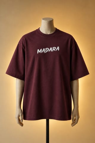 Madara - Red Samurai Armor Edition Drop Shoulder Tee 1