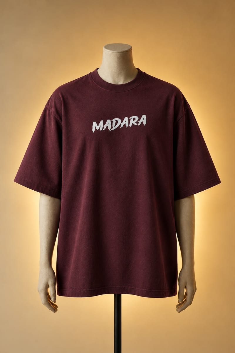 Madara - Red Samurai Armor Edition Drop Shoulder Tee
