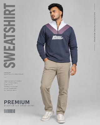 Premium Quarter-Zip Sweatshirt 1
