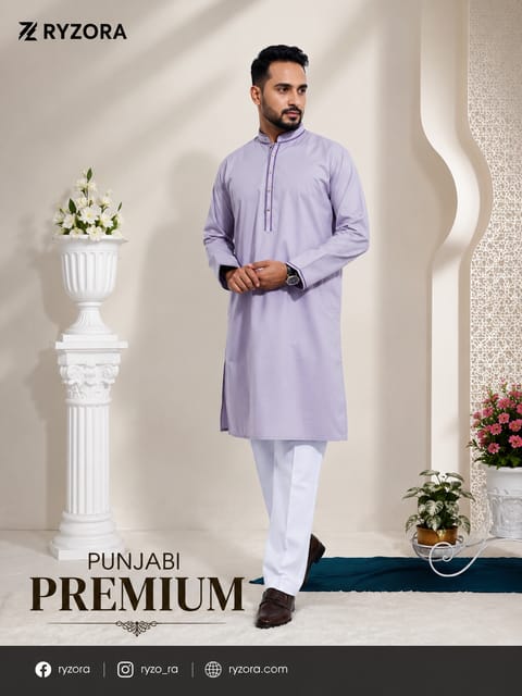 Pure Slub Cotton Panjabi