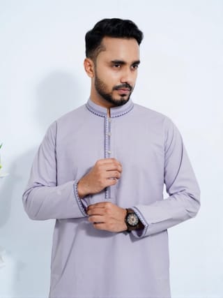 Pure Slub Cotton Panjabi 3