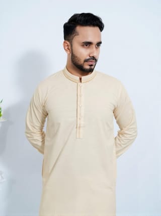 Premium Pure Slub Cotton Panjabi 5