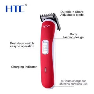 HTC AT-1103B Rechargeable Electric Hair Trimmer 3