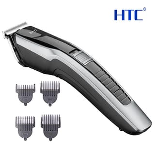 HTC AT-538 Hair & Beard Trimmer – Rechargeable, Stainless Steel Blade, Cordless Use 2