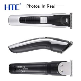 HTC AT-538 Hair & Beard Trimmer – Rechargeable, Stainless Steel Blade, Cordless Use 3