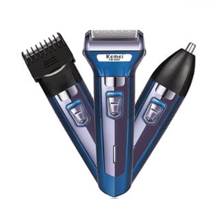 Kemei KM-6330 3-in-1 Hair Shaving Machine Grooming Kit 1