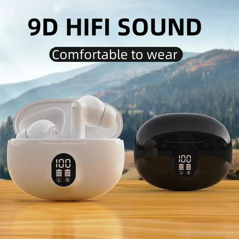 895B Earbuds Touch Control Stereo Bass Headphone LED Digital Display 5.4 Wireless In-ear Earbuds