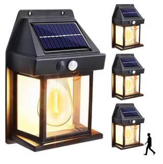 Solar Wall Lamp Outdoor – Motion Sensor, 3 Light Modes & Automatic Night Lighting 2