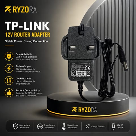 TP-Link 12V Router Adapter Power Supply