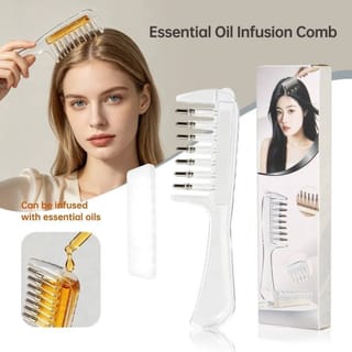 Scalp Applicator Comb – Liquid Hair Oil & Serum Dispensing Massage Brush 2