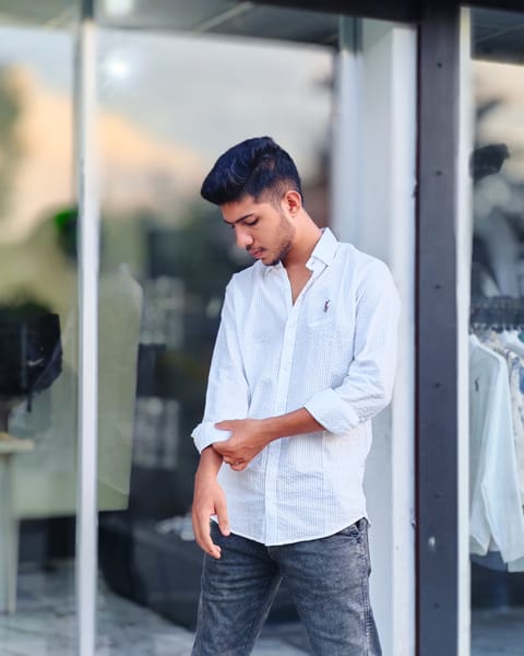 Pearl White Signature Shirt