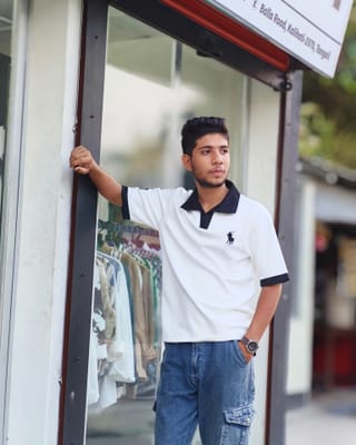 Amdoora Off-White Polo 1