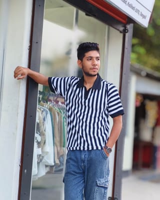 Amdoora Zebra Retro Polo Shirt 2