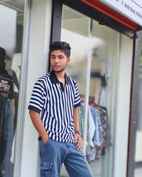 Amdoora Zebra Retro Polo Shirt