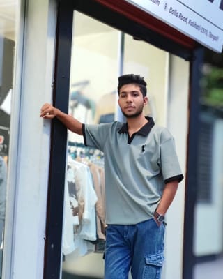 Amdoora Olive Contrast Polo 1