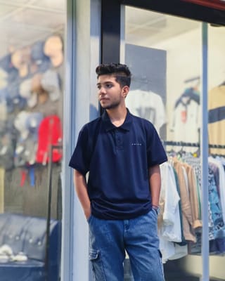 Amdoora Deep Navy Classic Polo 3