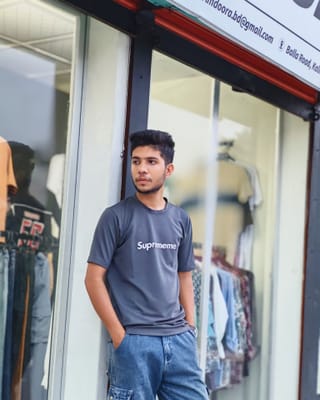 Slate Grey "Suprememe" T-Shirt 2