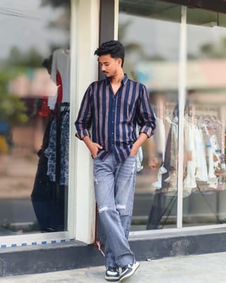 Amdoora Classic Vertical Block Stripe Shirt 5