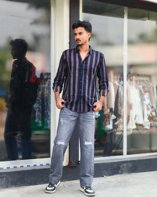 Amdoora Classic Vertical Block Stripe Shirt 4