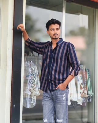 Amdoora Classic Vertical Block Stripe Shirt 1