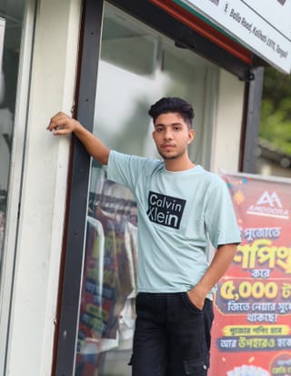 Amdoora "Calvin Klein" Box Logo Mint Green T-Shirt 3
