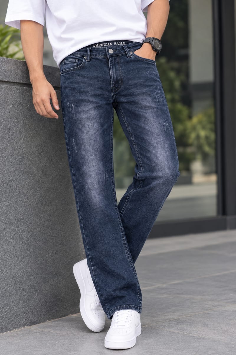Amdoora Midnight Black Vintage American Eagle Slim Fit Jeans