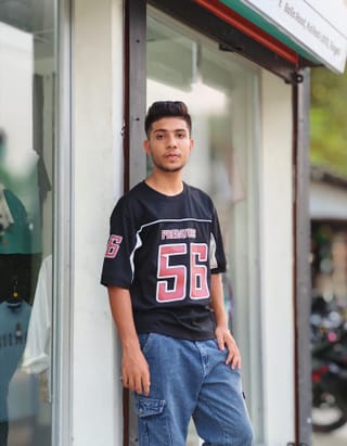 Amdoora Predators 56 Black Sports Jersey T-Shirt 1