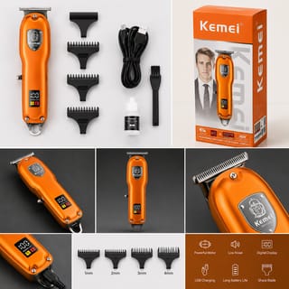 Kemei KM-026 Professional Hair Clipper & Beard Trimmer 2