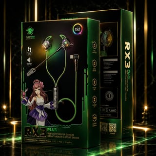 Plextone RX3 PLUS Wired Gaming Earphone 2
