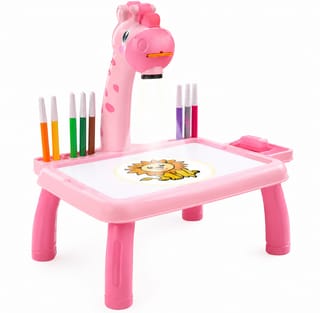 Kids Giraffe Drawing & Projector Table 2