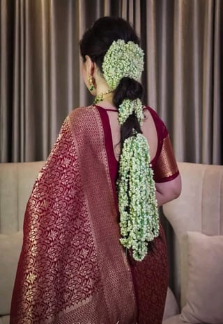 Royal Elegance Benaroshi Katan Saree 2