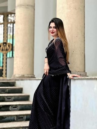 Georgette Sharee with Blouse Piece 3