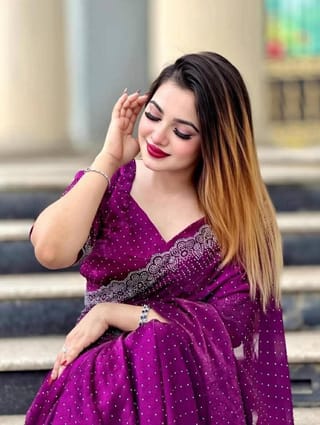 Georgette Sharee with Blouse Piece 5