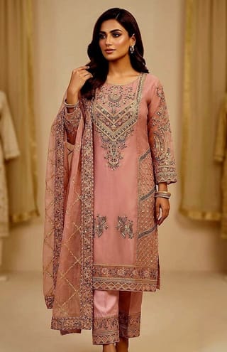 Sada Bahar Tissue Embroidery Collection - Elegant Pakistani Design 2