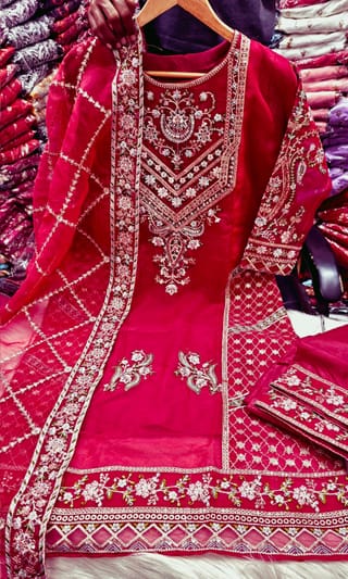 Sada Bahar Tissue Embroidery Collection - Elegant Pakistani Design 4