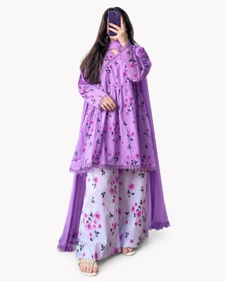 Premium Cotton Printed Three Piece | Free Home Delivery Bangladesh 3