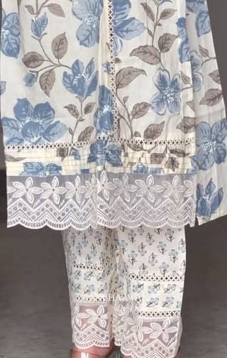 Cotton Embroidery Three Piece | 100% Cotton Embroidery Salwar Kameez 3