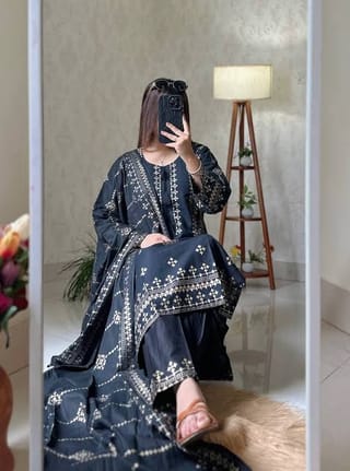 Arong Cotton Ready-Made Three Piece | Premium Cotton Salwar Kameez for Women 2