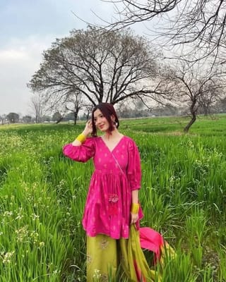 👗𝐃𝐢𝐠𝐢𝐭𝐚𝐥 𝐏𝐫𝐢𝐧𝐭𝐞𝐝 3 𝐏𝐢𝐞𝐜𝐞𝐬👗​𝐅𝐚𝐛𝐫𝐢𝐜 :  China Microstich *With Lase Work* Smooth (𝐊𝐚𝐦𝐢𝐣 + 𝐏𝐚𝐧𝐭 ) 1