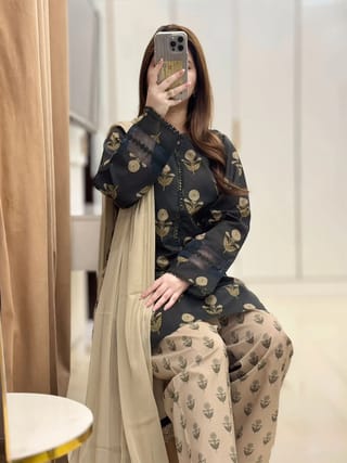 👗ডিজিটাল প্রিন্টেড ৩ পিস👗 3