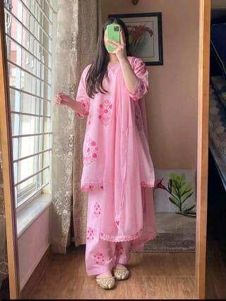 👗ডিজিটাল প্রিন্টেড ৩ পিস👗 2