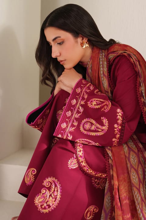 👗ডিজিটাল প্রিন্টেড ৩ পিস👗