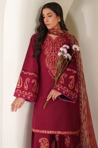👗ডিজিটাল প্রিন্টেড ৩ পিস👗 3