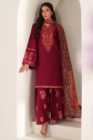 👗ডিজিটাল প্রিন্টেড ৩ পিস👗 4
