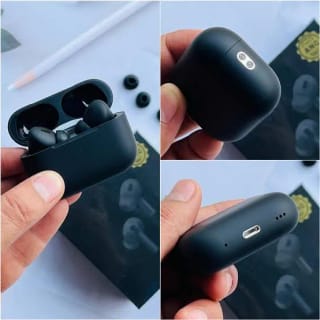 Airpods Pro Black 2nd Generation Dubai Master Copy 4